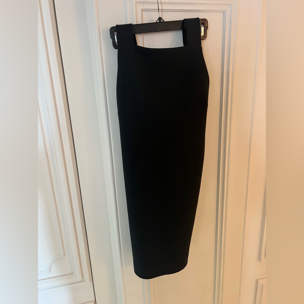 Rachel Zoe black mini dress open back. Never been worn